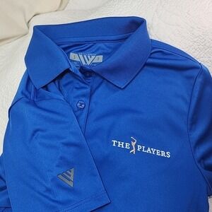 NEW TPC PLAYERS Golf Club Tour Polo Embroidered Logo Official SHIRT Boy Women Sm